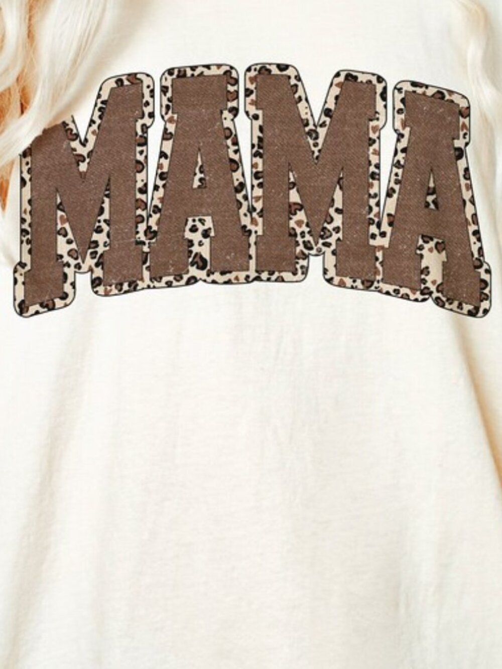 Mama Leopard Shirt, Leopard Mama Tee, Mother Day Gift Shirt - Picture 2 of 4